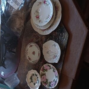 Vintage dishes all